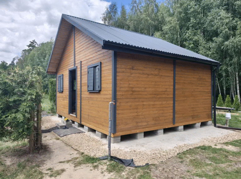 Domek letniskowy 6,5x5m
