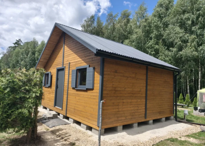 Domek letniskowy 6,5x5m